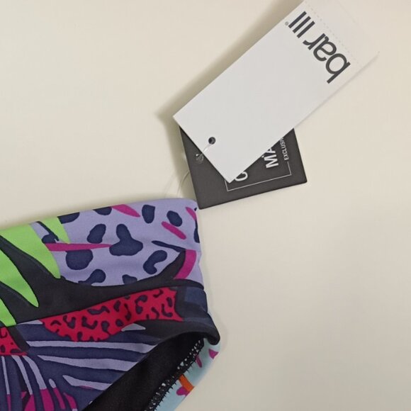 Bar III Womens Palm Prowl High Leg Bi Multi XL - Picture 4 of 5